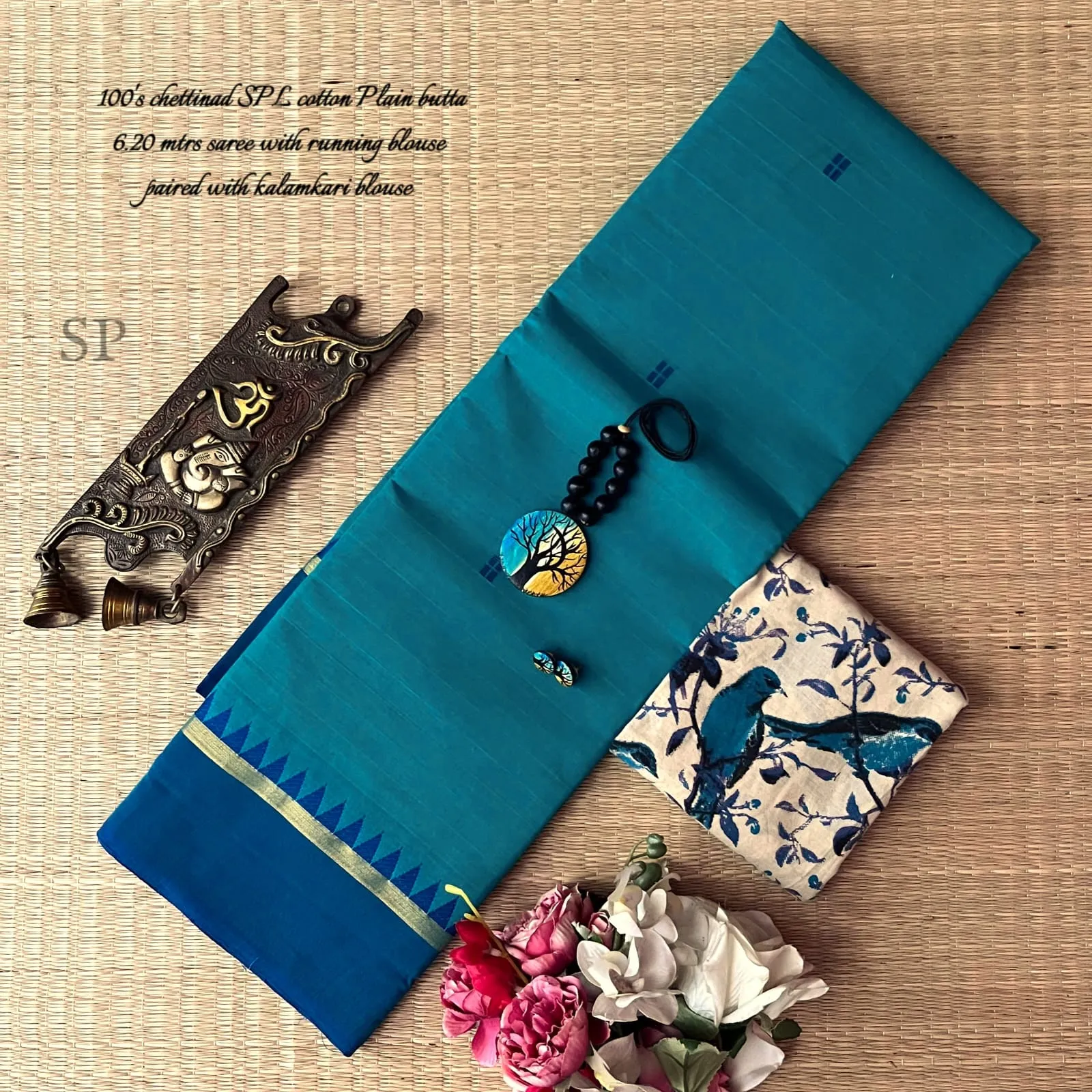 Ikkat Style Chettinad Cotton Saree Collection